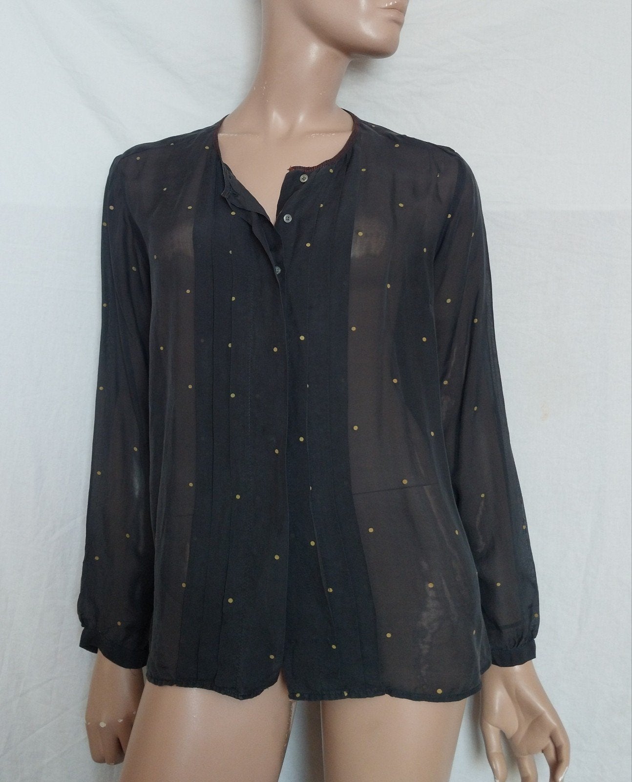 BELLEROSE ZIJDE Blouse,  Maat 40, Kleding | Dames, Ophalen of Verzenden, Zo goed als nieuw, Maat 38/40 (M), Overige kleuren