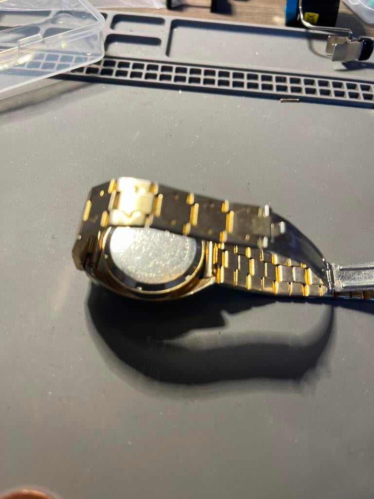 Aseikon Dames horloge, Overige merken, Staal, Gebruikt, Staal