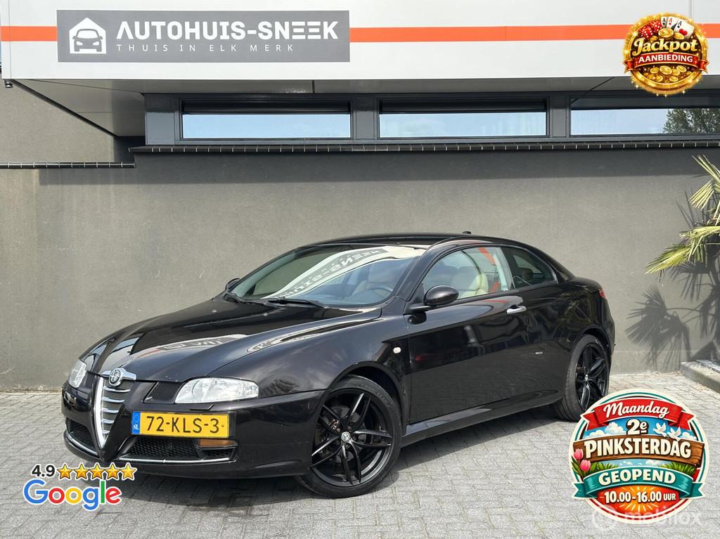 Alfa Romeo GT 1.8 T.Spark Distinctive | Leer | Top onderhoud, Auto's, Voorwielaandrijving, 4 cilinders, 400 kg, Zwart