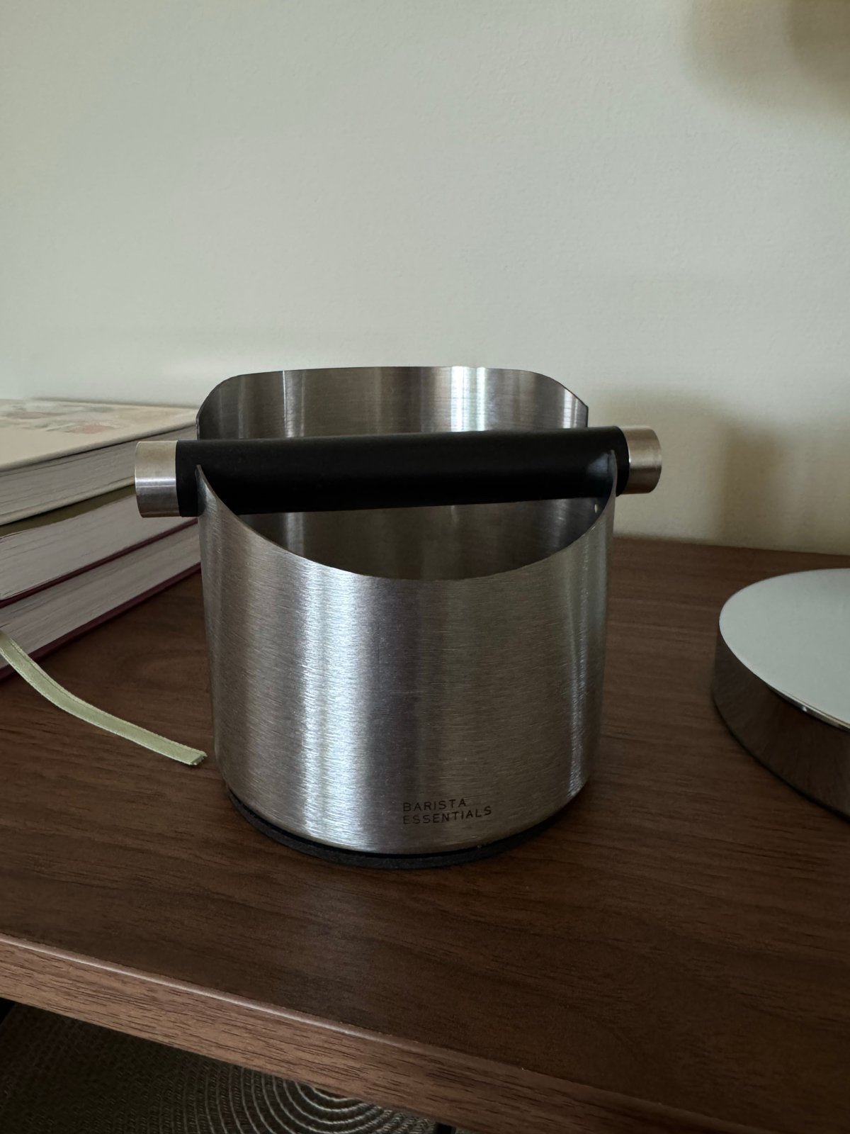 RVS Uitklopbak voor koffie - Zo goed als nieuw, Ophalen of Verzenden, Zo goed als nieuw