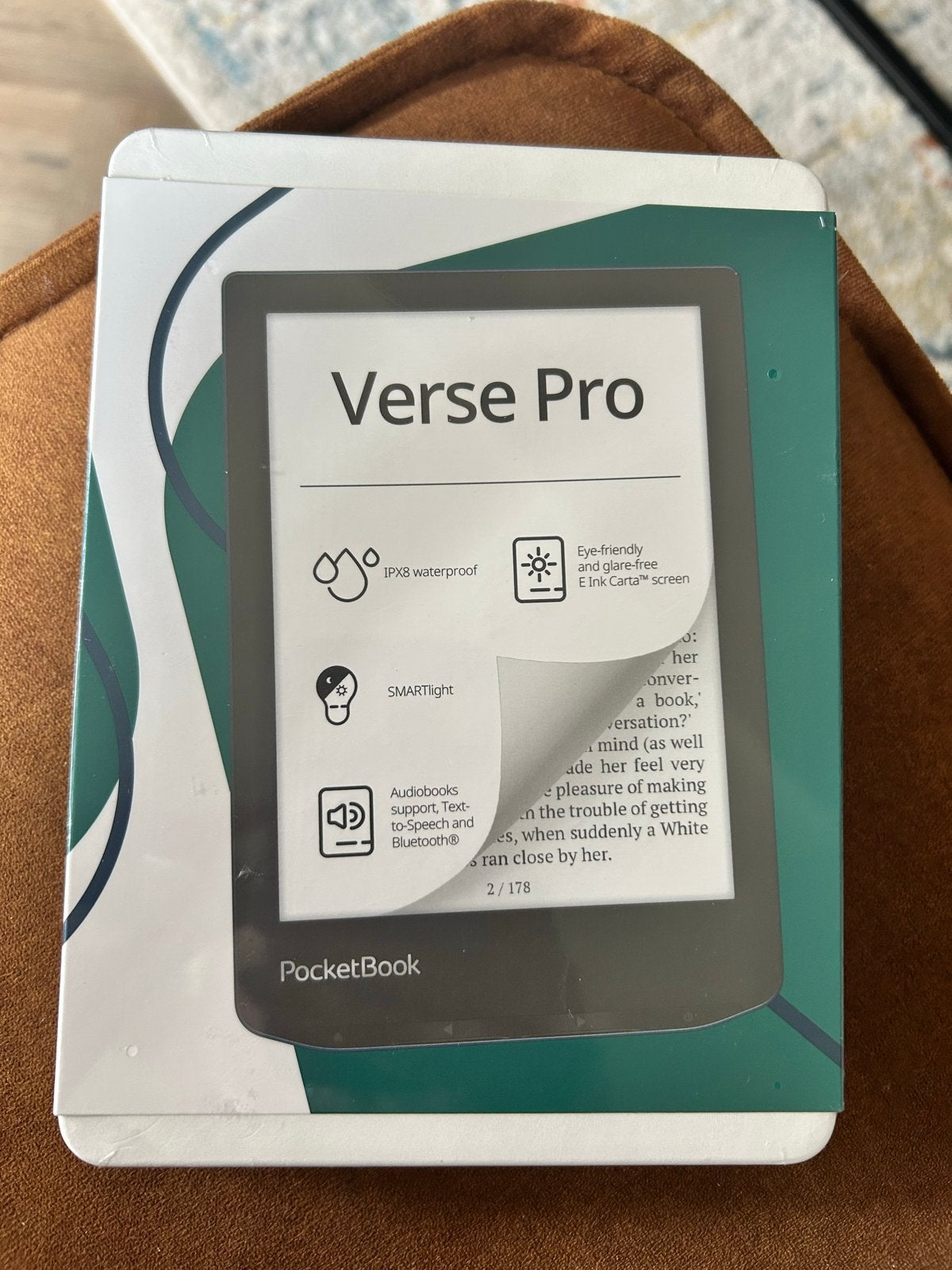 PocketBook Verse Pro E-reader - Nieuw in doos, Computers en Software, E-readers, Nieuw, 6 inch of minder, 16 GB of meer, Bluetooth