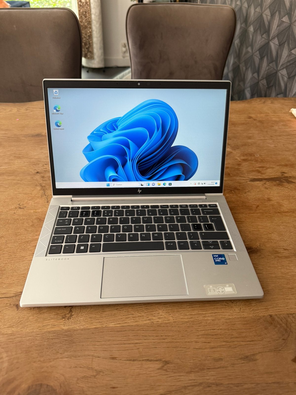 HP elitebook 830 G8 | i7 11th | 512GB | 16GB | 13.5 touch, 2 tot 3 Ghz, Qwerty, 13 inch, Met touchscreen