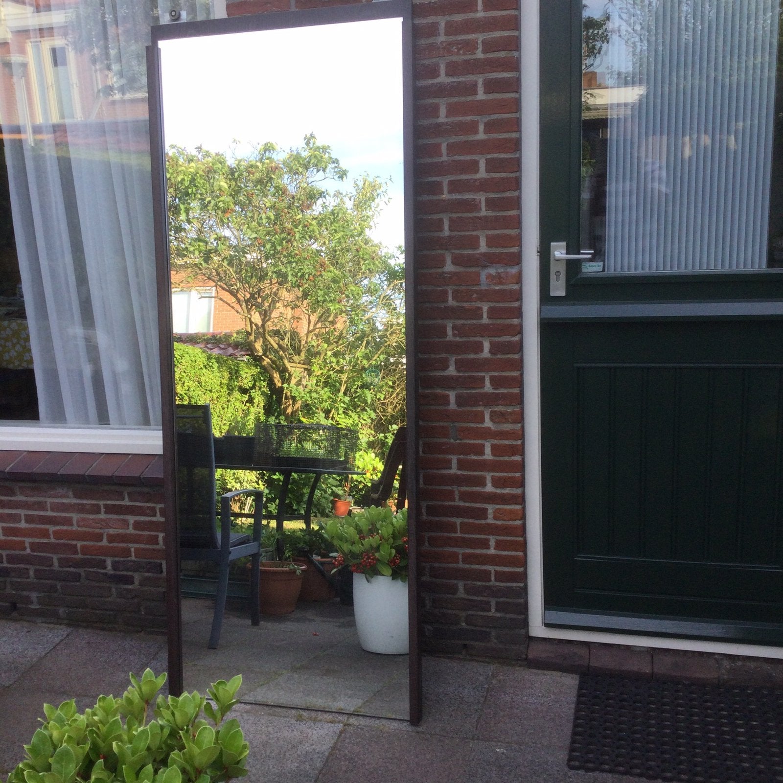 Grote Spiegel 210 x 85 cm, 200 cm of meer, Ophalen of Verzenden, Zo goed als nieuw, 75 tot 100 cm