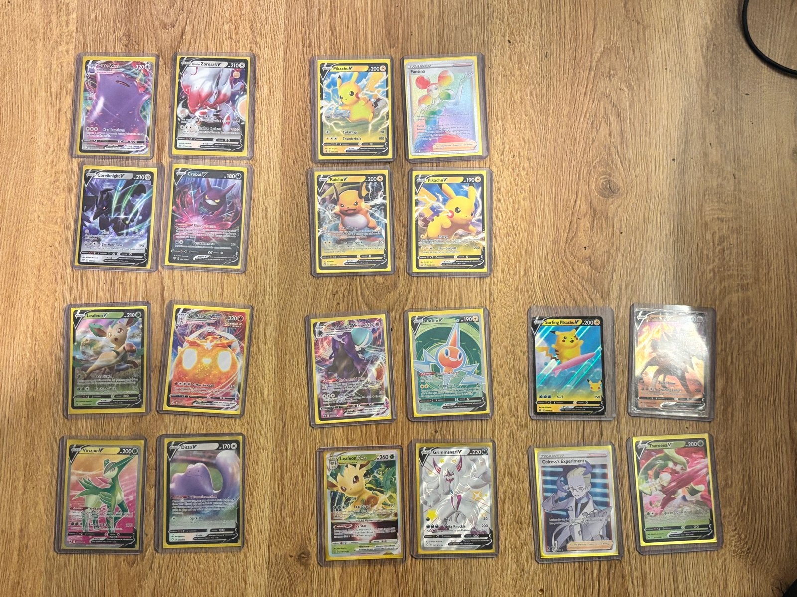 Pokémon V, VMAX, VSTAR kaarten - Diverse collectie, Ophalen of Verzenden, Zo goed als nieuw, Meerdere kaarten