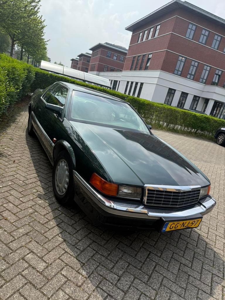 Cadillac Eldorado 4.6 Touring Coupe AUT U9 1993 Groen, Auto's, 4565 cc, Leder en Stof, Eldorado, Particulier