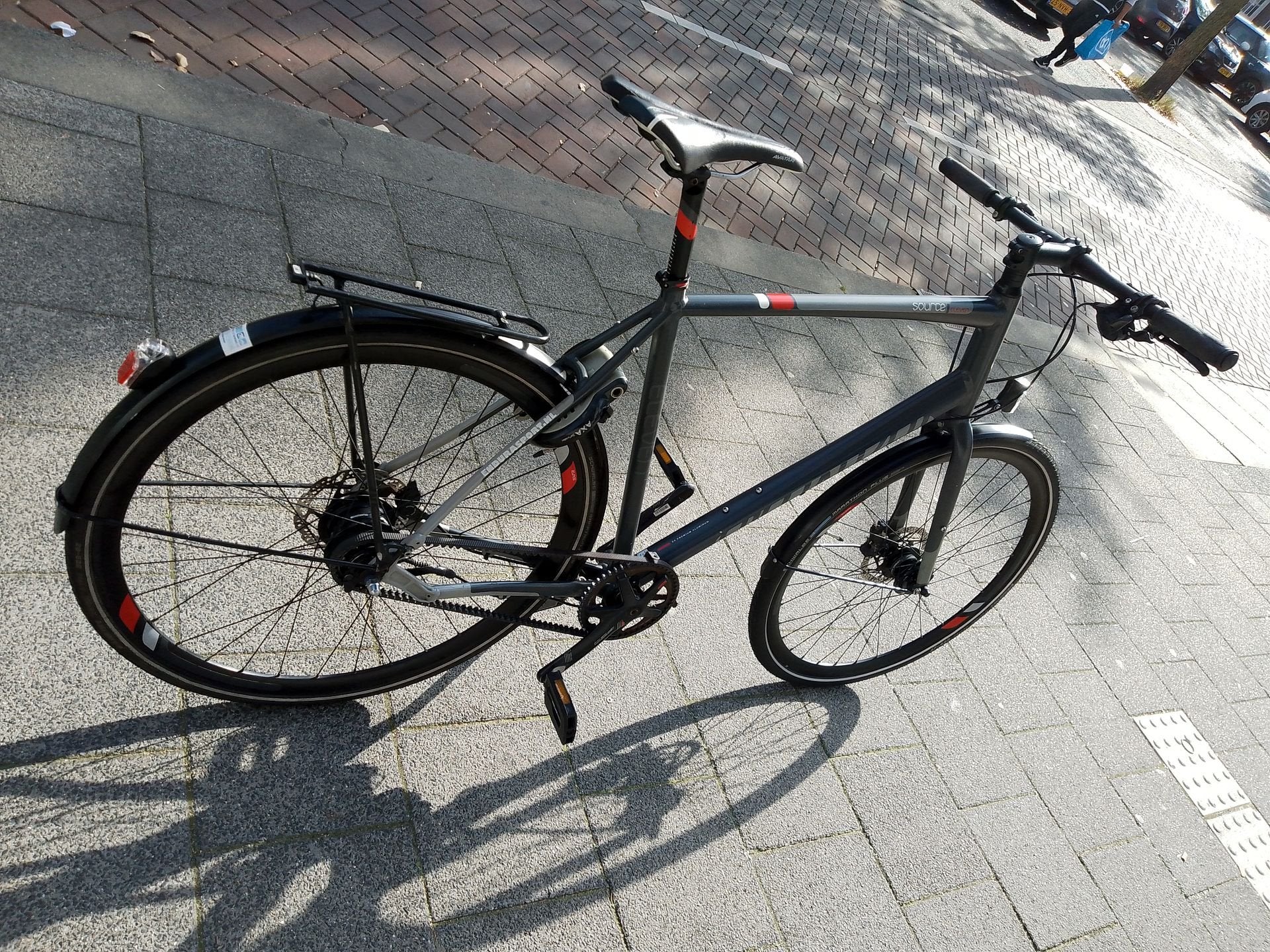 Specialized Source Eleven h57 herenfiets Gates riem + Alfine, Gebruikt, -, -, Versnellingen
