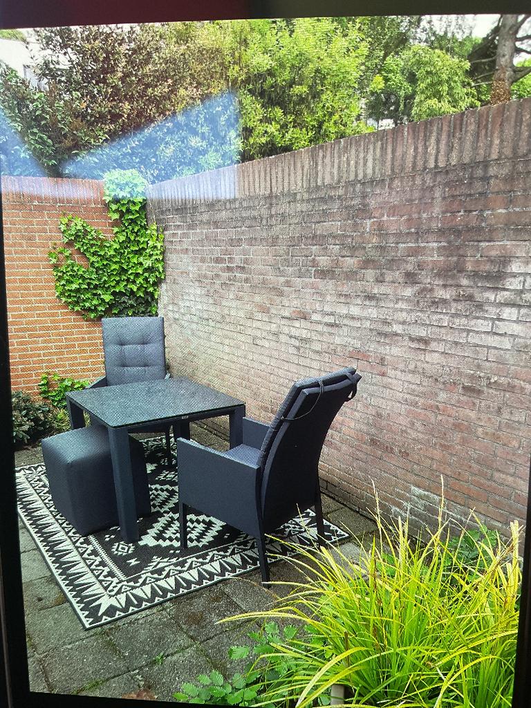 Tuinset Life Lava Carbon, Tuin en Terras, Aluminium, Zo goed als nieuw, Eettafel, Tuinset