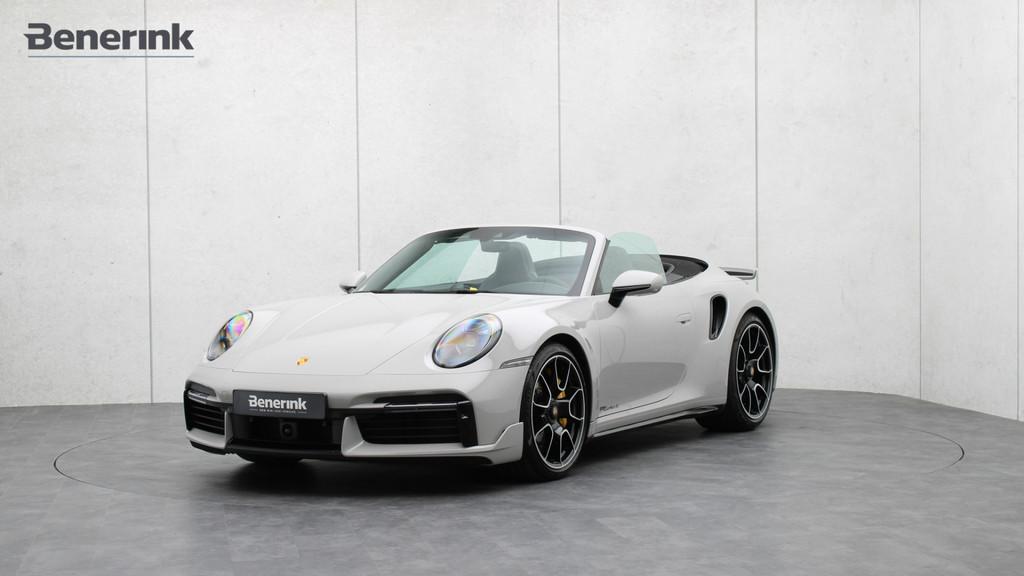 Porsche 911 Cabrio 3.8 Turbo S | Akrapovic | Burmester | Lif, Auto's, Porsche, 12 maanden, Gebruikt, 4 stoelen, Bedrijf