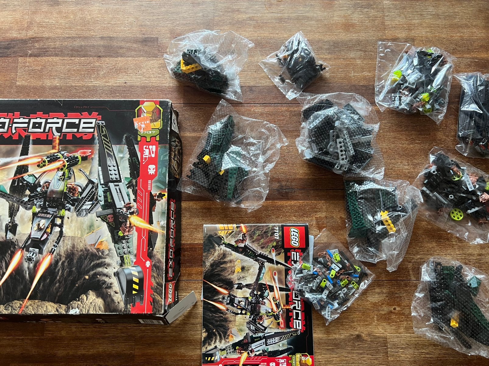 Lego exoforce 7707 compleet, Overige thema's, Lego, Ophalen of Verzenden, Zo goed als nieuw