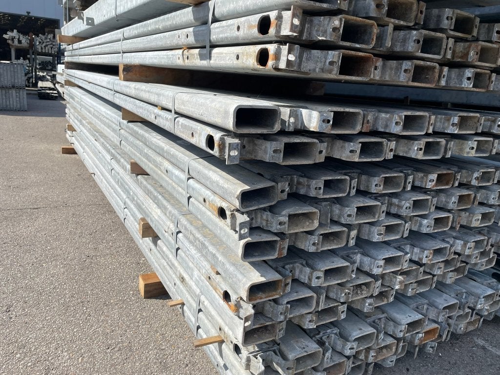 Kokerprofielen 100x50x5 mm | Lengte: 4400 mm, Ophalen, Gebruikt, IJzer