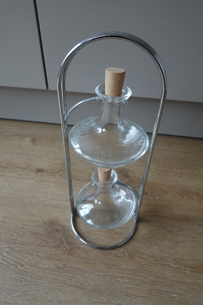 Olie- en azijn stel, Huis en Inrichting, Keuken | Keukenbenodigdheden, Overige typen, Ophalen of Verzenden, Nieuw, Glas