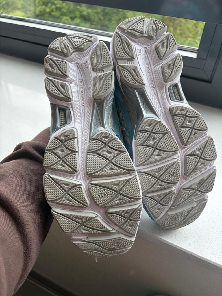 ASICS Gel-NYC Cream Arctic Sky Sneakers, Ophalen, Zo goed als nieuw