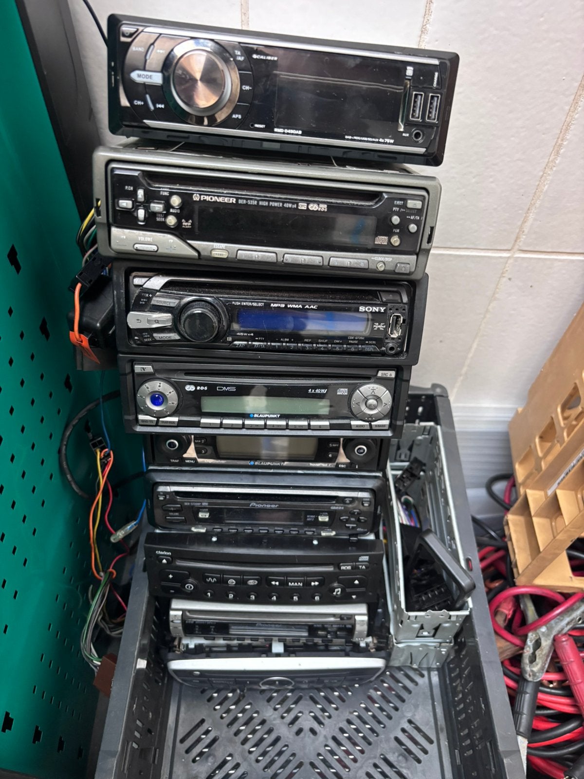 Grote partij autoradio navigatie Pioneer Sony JVC Blaupunkt,, Ophalen of Verzenden, Zo goed als nieuw