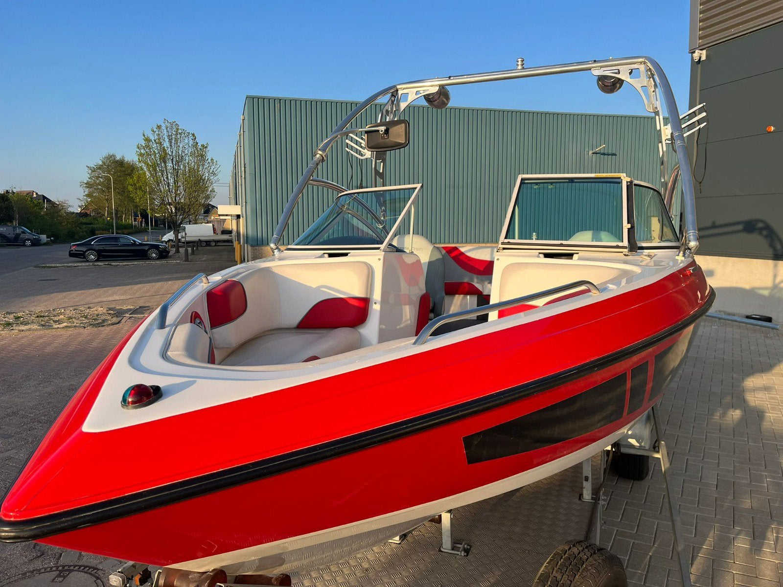 MasterCraft 225 Sport - 350PK V8 Corvette - Boot, Watersport en Boten, Speedboten, Zo goed als nieuw, Overige merken, Benzine