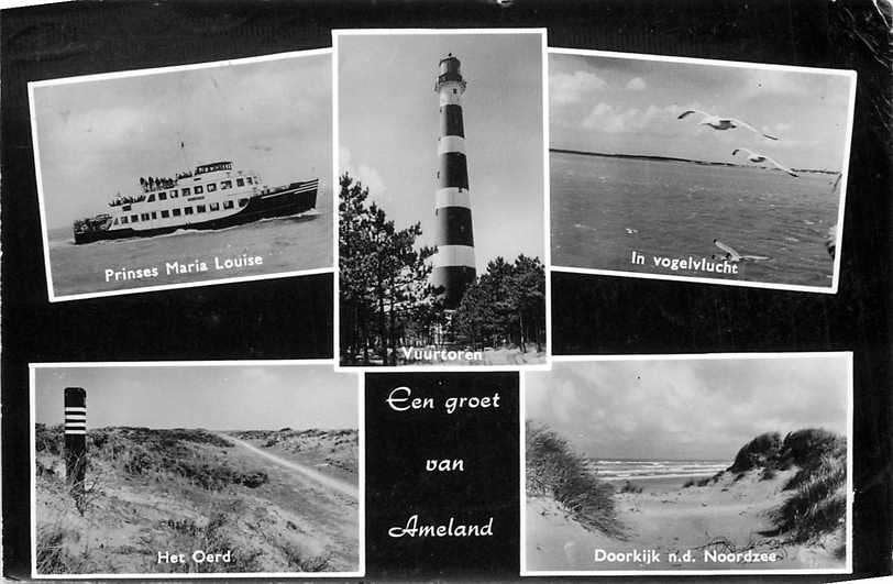 377-167-031 Ameland, Verzenden, Voor 1920, Friesland