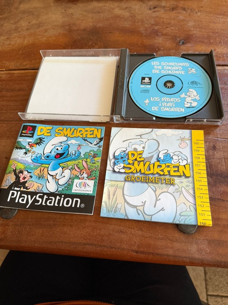 De Smurfen - PS1, Gebruikt, 1 speler, Ophalen of Verzenden, Vanaf 3 jaar