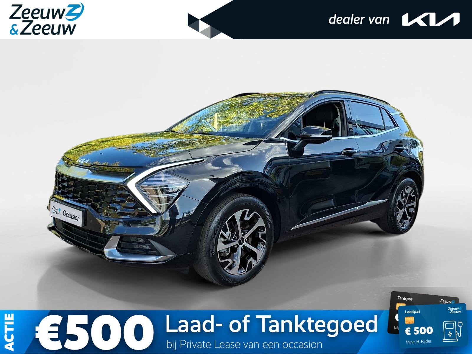 Kia Sportage 1.6 T-GDi Hybrid DynamicPlusLine Schuifkantelda, Auto's, 12 maanden, Gebruikt, Euro 6, 4 cilinders