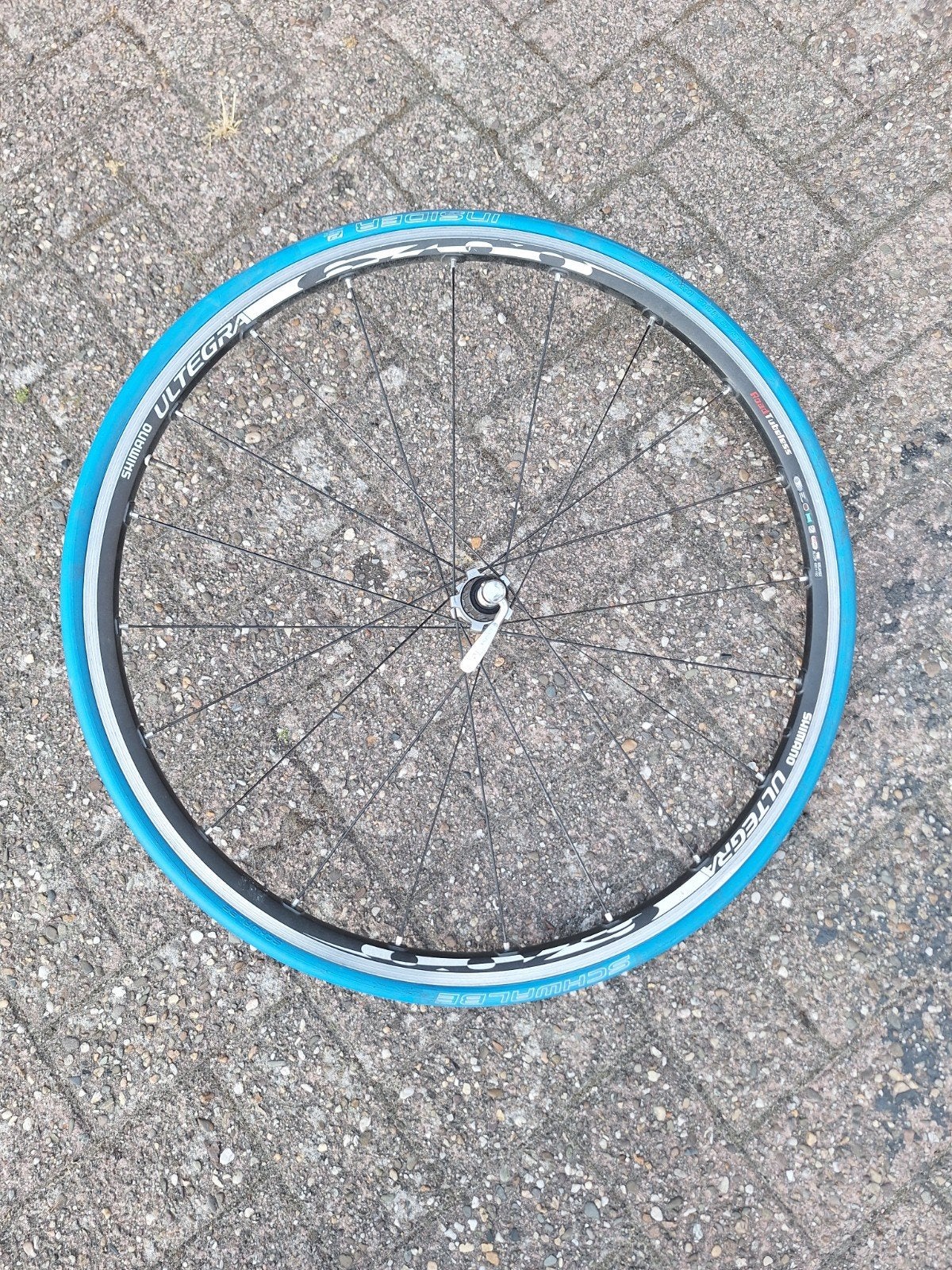 achterwiel shimano 6700 ultegra, Shimano Ultegra, Zo goed als nieuw, Aluminium, Racefiets