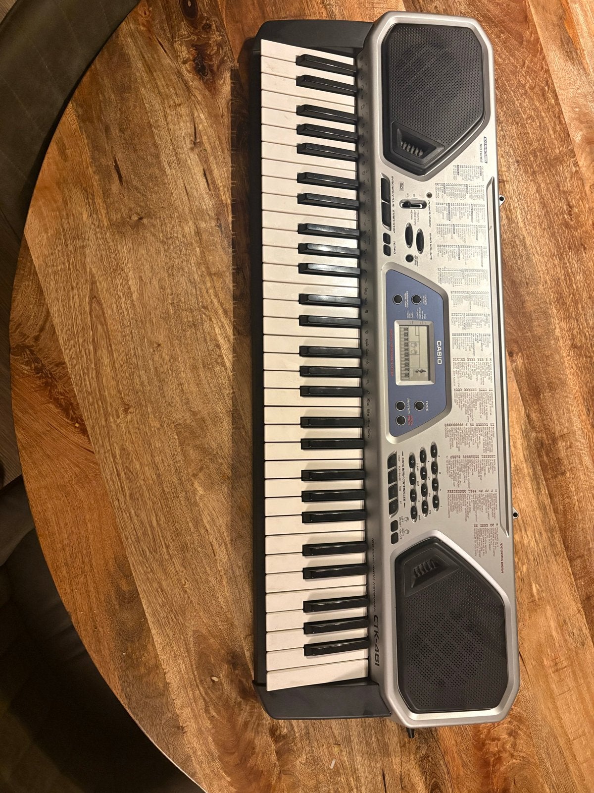 Casio CTK-481 Keyboard - Zo goed als nieuw, Casio, 61 toetsen, Midi-aansluiting, Ophalen of Verzenden