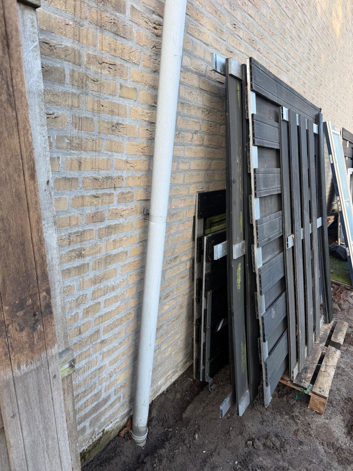 Kunststof schuttingdelen - Duurzaam en onderhoudsarm, Tuin en Terras, Kunststof, Minder dan 3 meter, Ophalen of Verzenden, 1 tot 2 meter