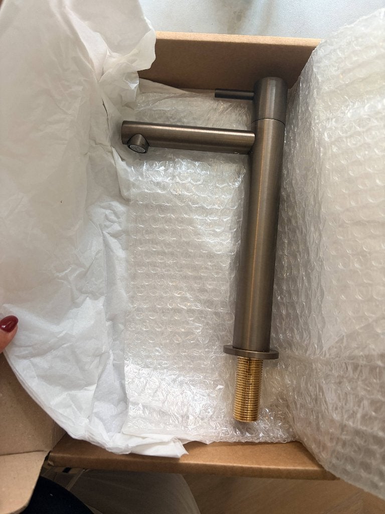 Hotbath COBBER fonteinkraan hoog model verouderd messing, Ophalen of Verzenden, Nieuw, Koper, Kraan