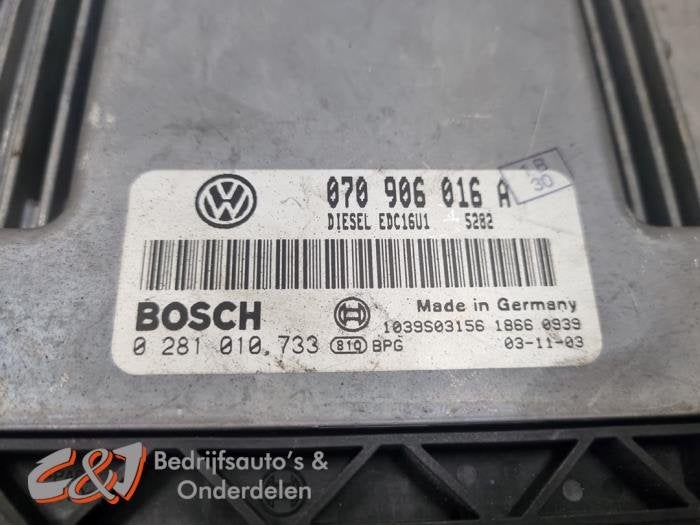 Computer Motormanagement van een Volkswagen Transporter, Gebruikt, -, -, Ophalen of Verzenden