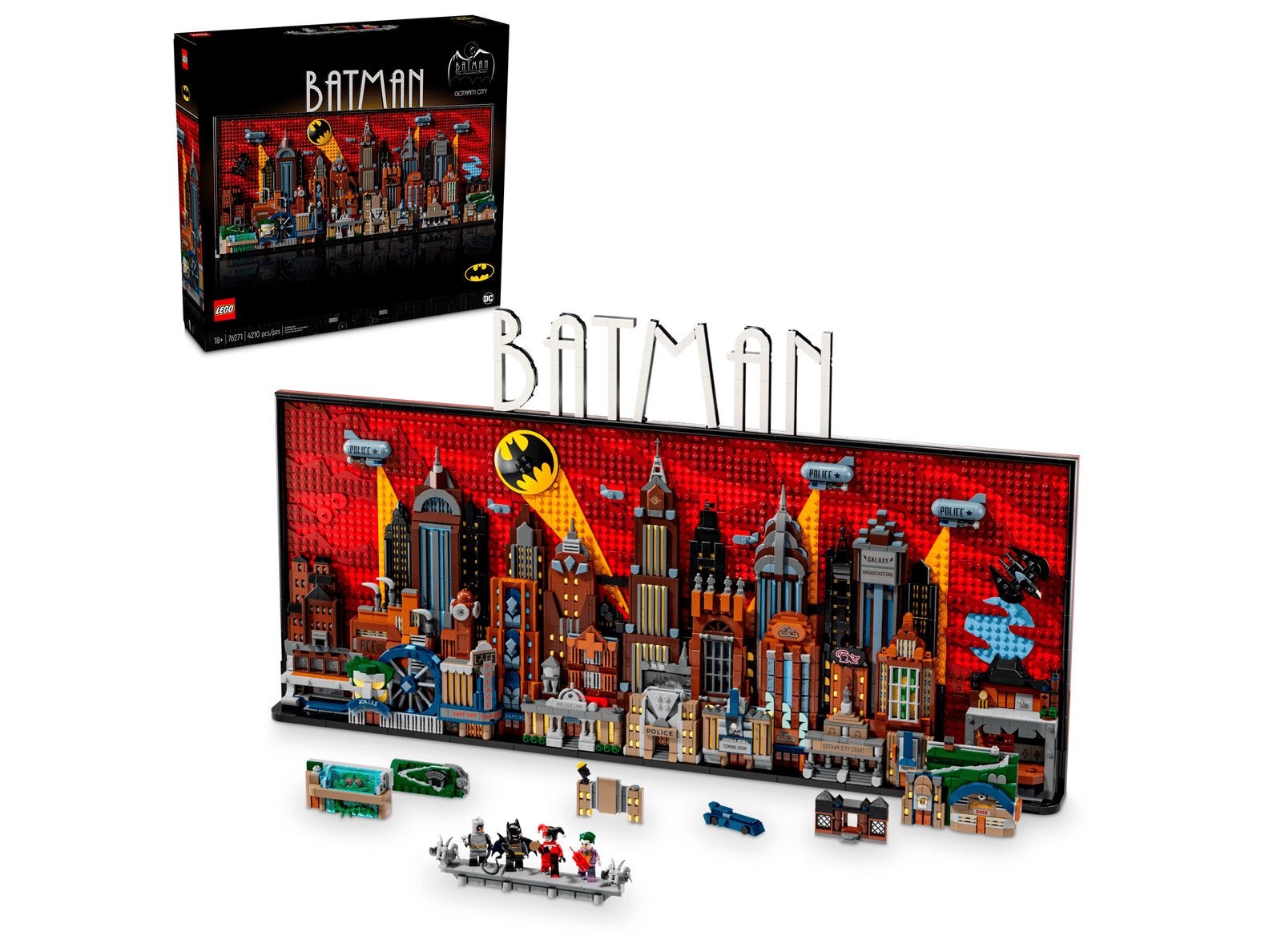 Lego 76271 Batman: The Animated Series Gotham City DC, Overige thema's, Lego, Nieuw, Ophalen of Verzenden