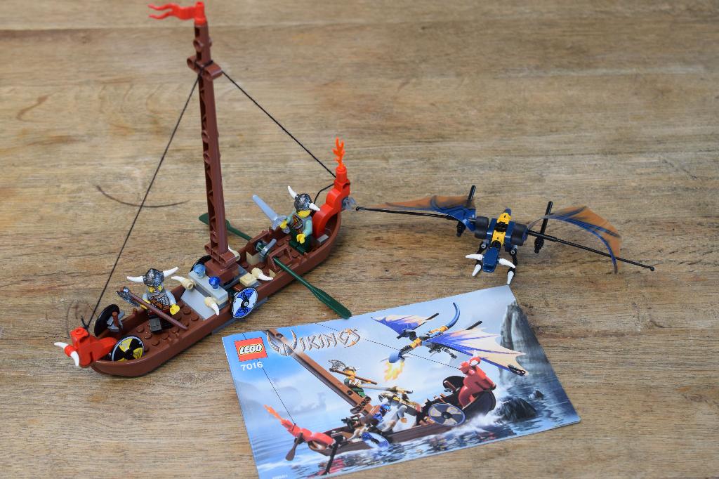 Lego 7016 Viking, Gebruikt, Overige thema's, Lego, Ophalen of Verzenden