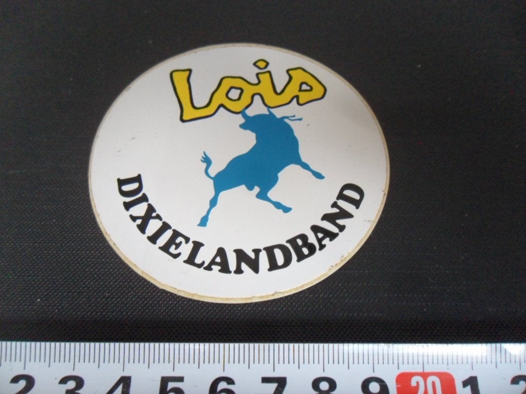 sticker lois jeans / dixielandband, Verzamelen, Ophalen of Verzenden, Zo goed als nieuw