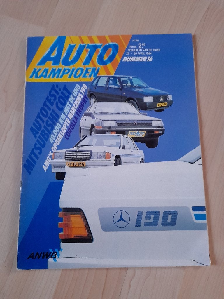 Tijdschrift AUTO KAMPIOEN 1984 EN 1986, Boeken, Ophalen of Verzenden, Gelezen, Damesbladen