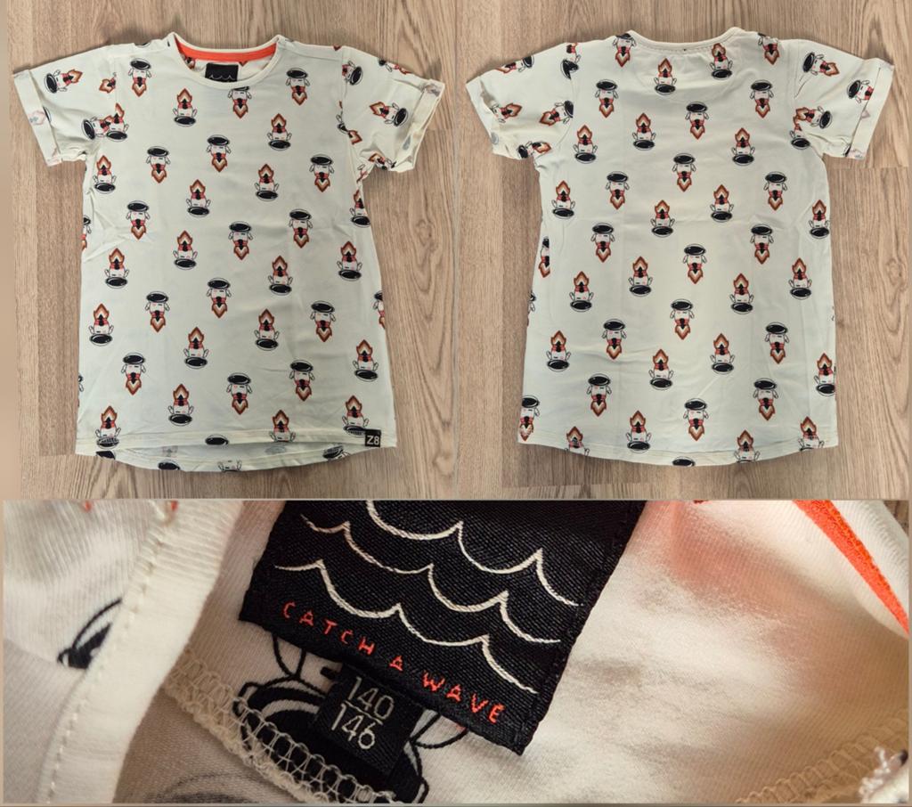 Z8 shirt mt 140, Kinderen en Baby's, Kinderkleding | Maat 140, Z8, Ophalen of Verzenden, Zo goed als nieuw, Shirt of Longsleeve