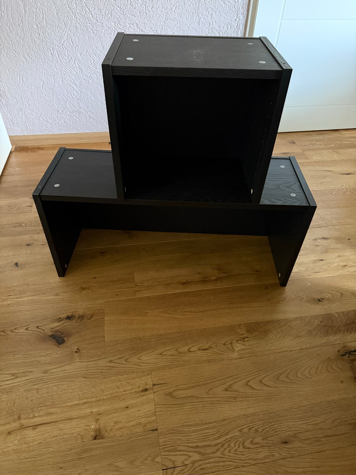 IKEA Billy bovenkast Zwart, Ophalen, Met plank(en), Minder dan 50 cm, Zo goed als nieuw