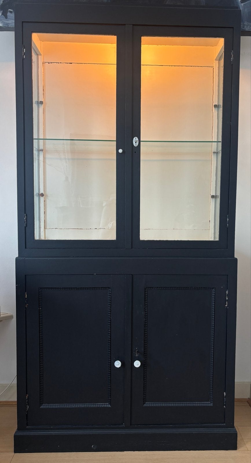 Vintage apothekerskast (origineel), Ophalen