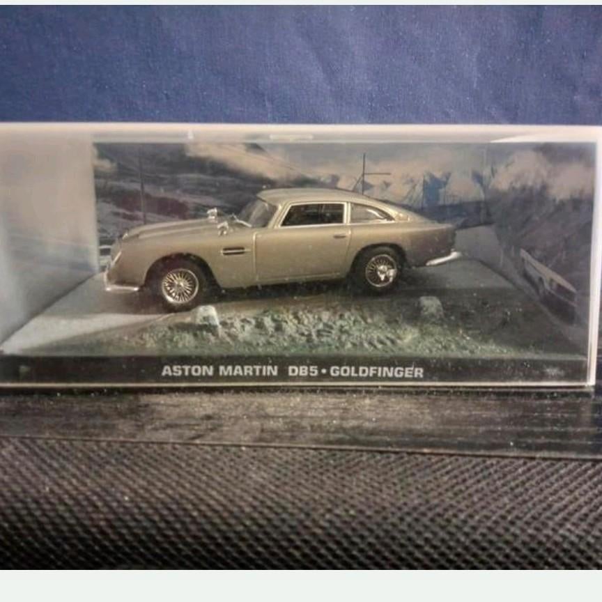 Aston Martin DB5 Goldfinger Modelauto, Hobby en Vrije tijd, Modelauto's | 1:43, Ophalen, Zo goed als nieuw, Auto, Overige merken