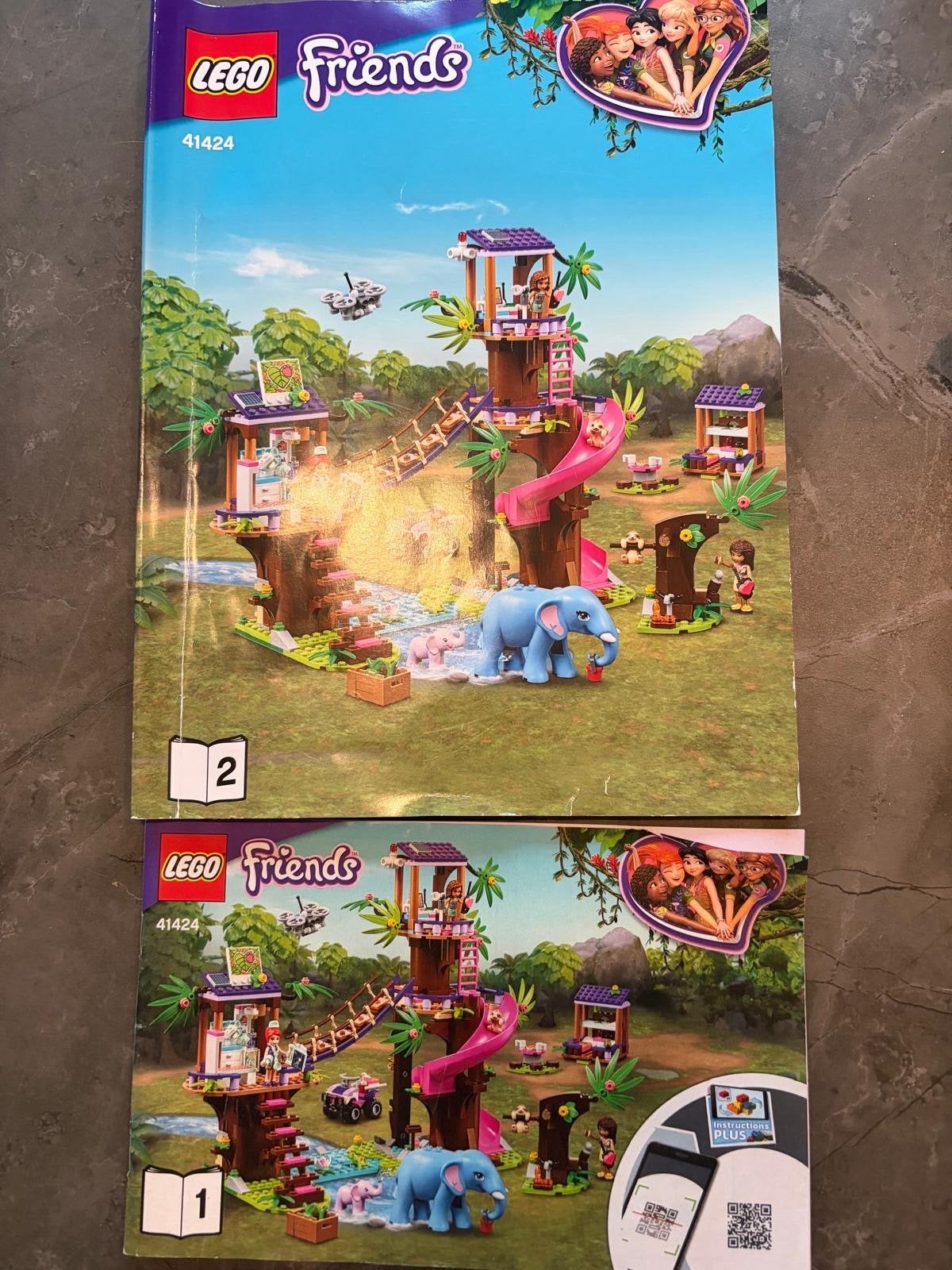Lego Friends 41424 Jungle Reddingsbasis Boomhut, Lego, Friends, Ophalen of Verzenden, Zo goed als nieuw