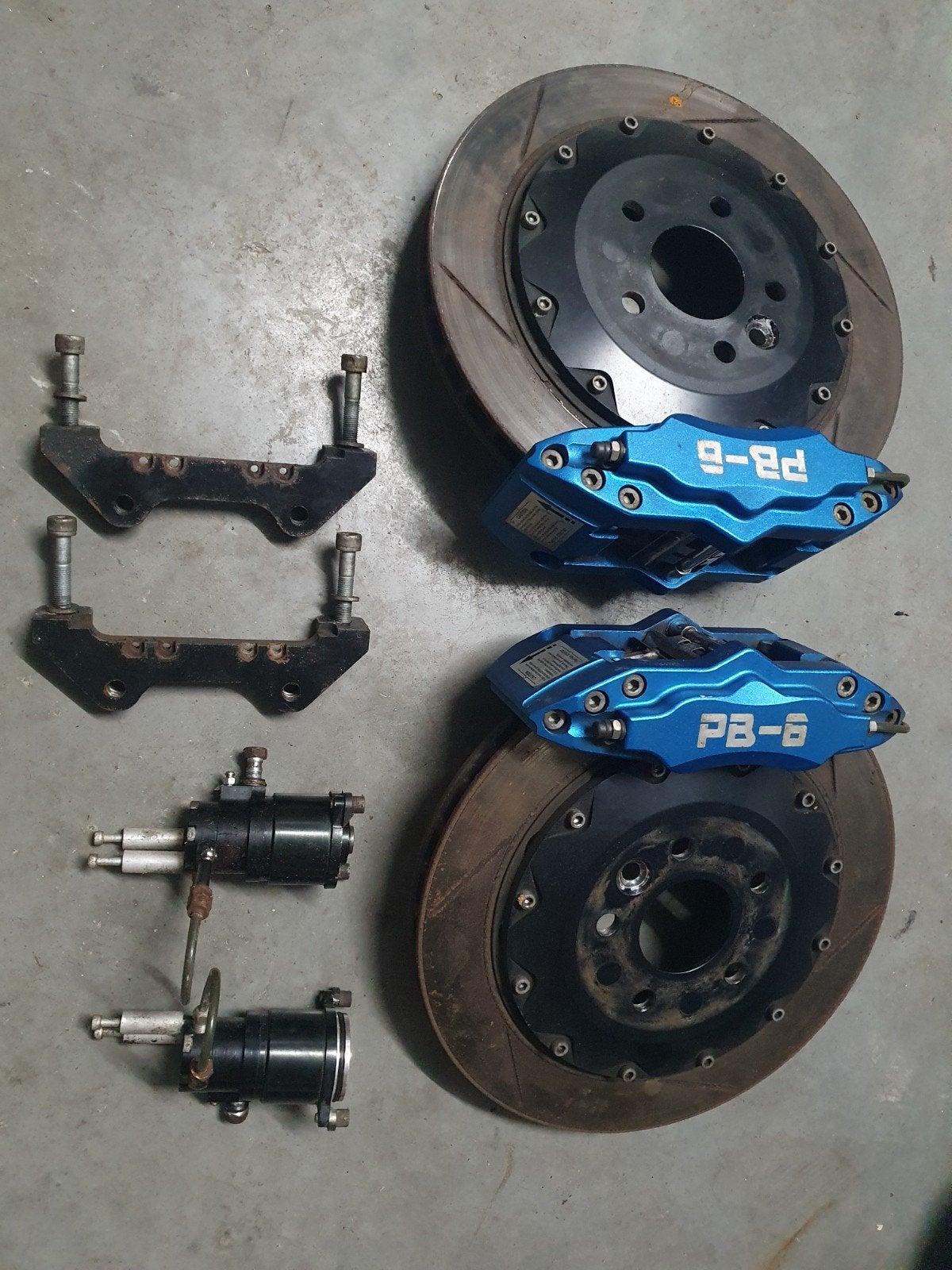 Volvo V50 MK3 Big brake achter PB Brake 6 pots 5x108 remmen, Ophalen of Verzenden, Gebruikt, Volvo