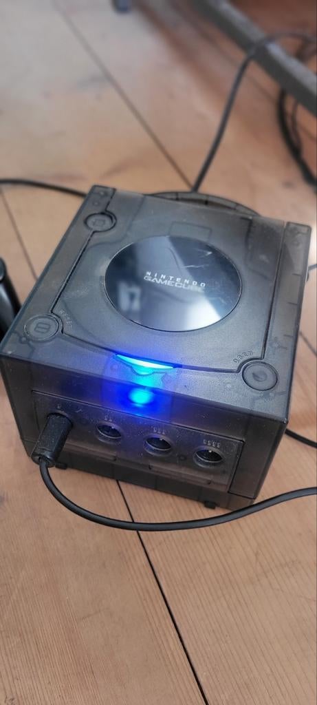 Nintendo GameCube met custom shell en RGB lampje + RGC scart, Ophalen of Verzenden, Gebruikt, Overige kleuren, Zonder controller