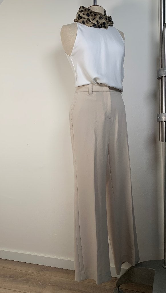 Co Couture pantalon rechte pijp beige ercu 42 = L/40, Verzenden, Beige, Maat 42/44 (L), Co Couture