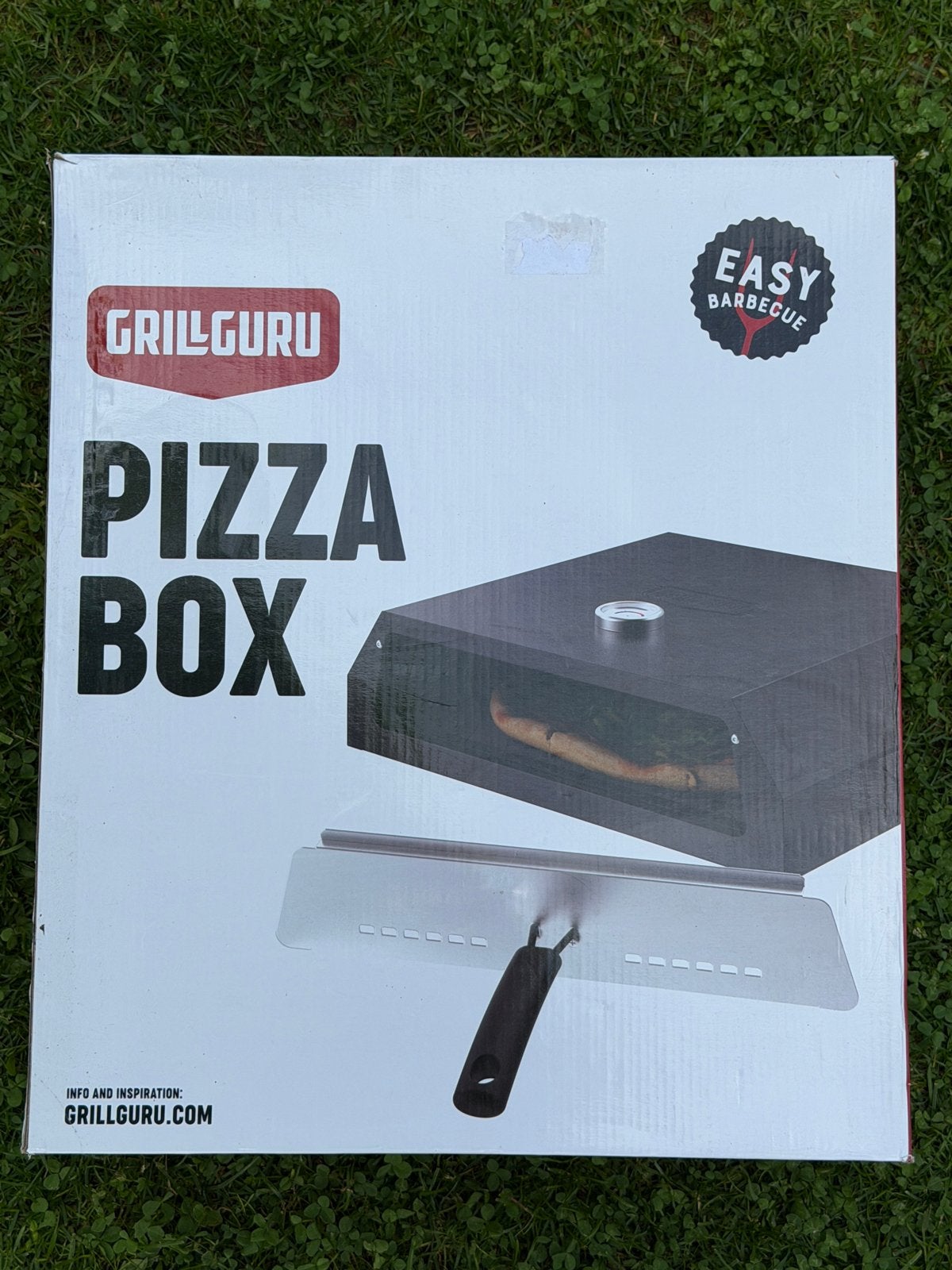 Grill Guru Pizza Box - Maak eenvoudig pizza's op je BBQ, Ophalen, Nieuw