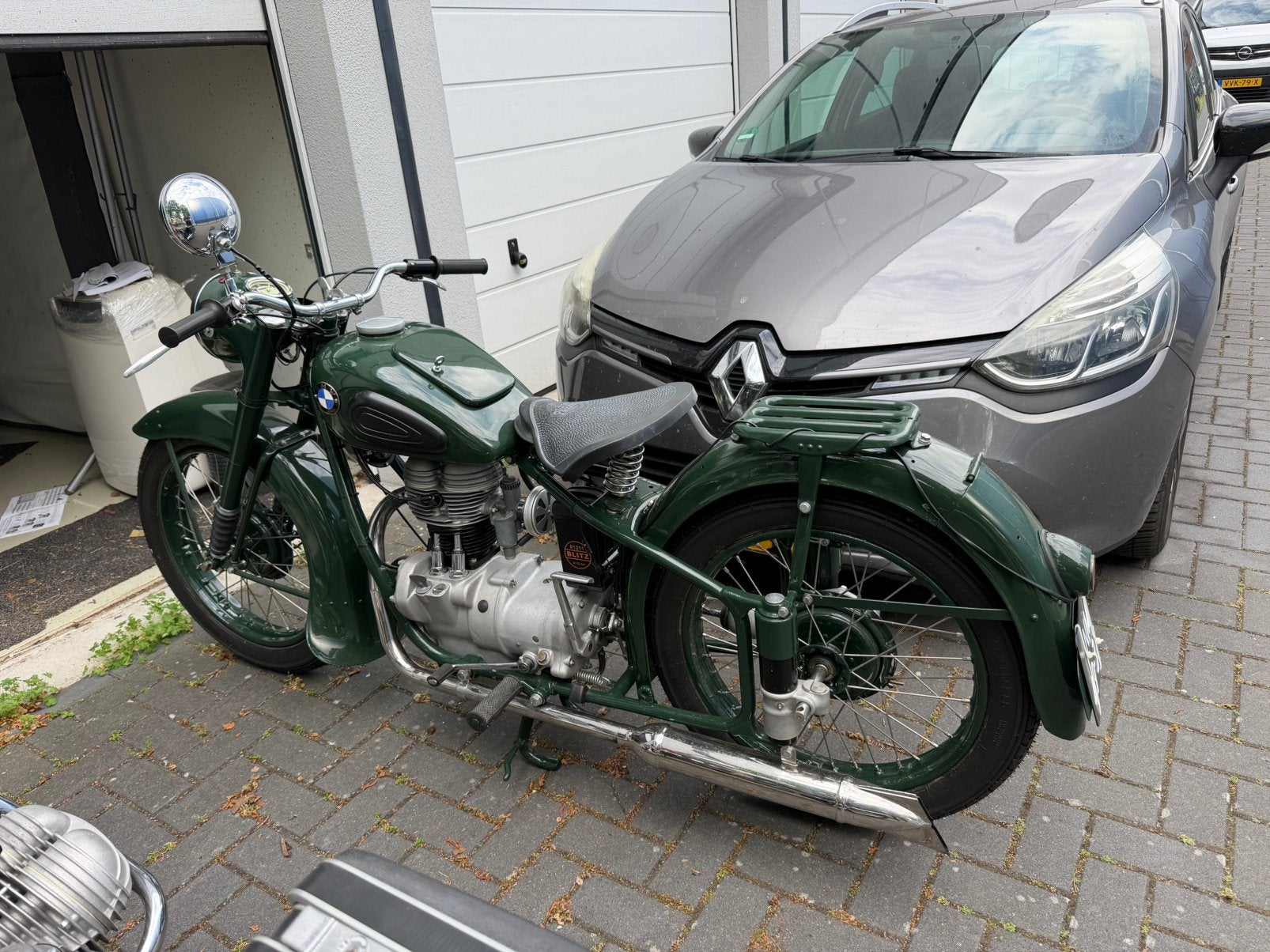 Bmw R25/0 Duitse Douane 1951, Motoren, 250 cc, Nieuw, Particulier, Sportuitlaat