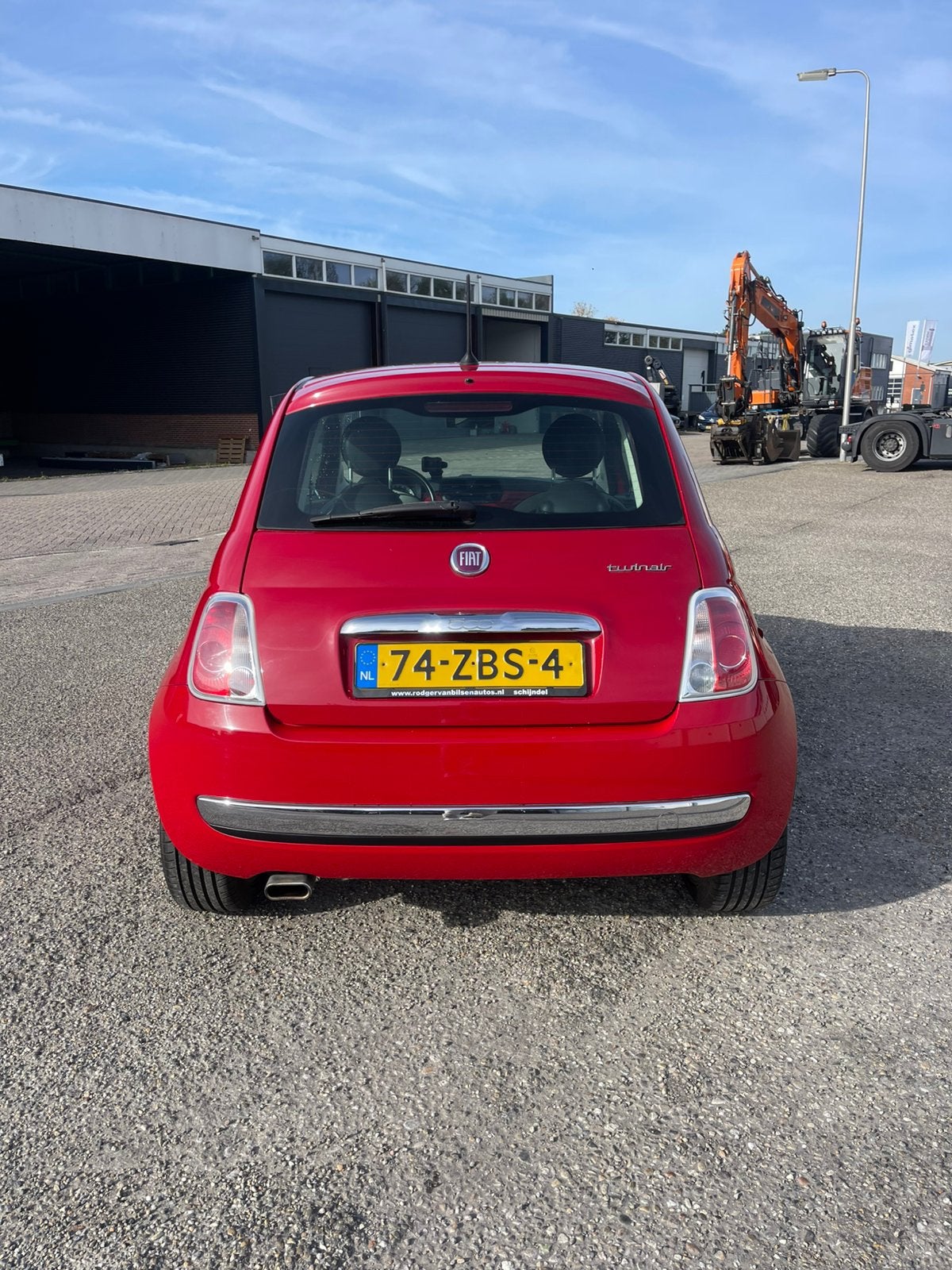 Foto 6 van Fiat 500 0.9 85pk Twinair Turbo 2012 Rood