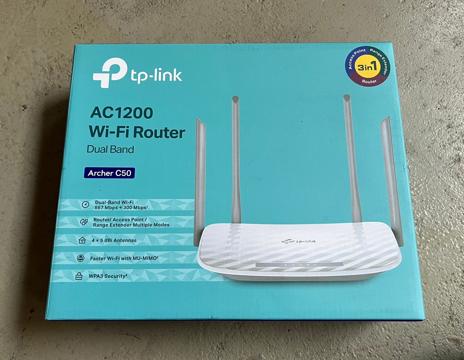 T.P. Link AC1200 Wifi Router, Computers en Software, Ophalen, Zo goed als nieuw