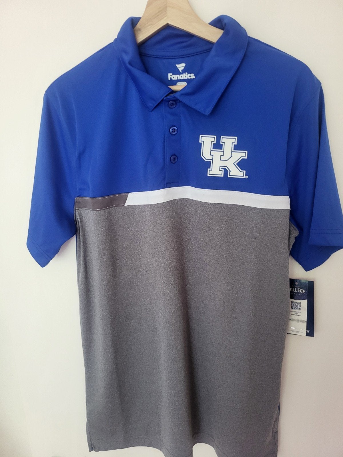 Kentucky Wildcats Fanatics Split Block Color Block polo, Ophalen of Verzenden