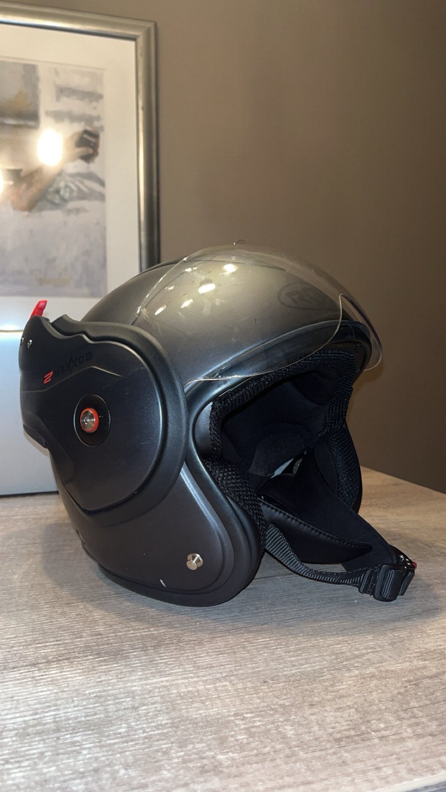 Boxer helm ro9 maat L, Ophalen, Zo goed als nieuw