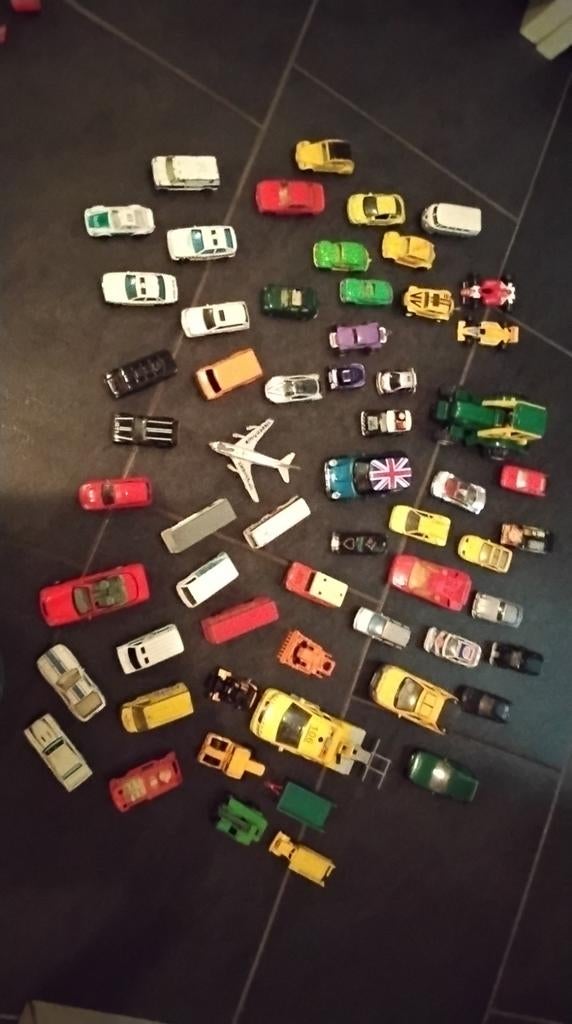 Grote collectie speelgoedauto's en voertuigen vintage, Ophalen of Verzenden, Gebruikt
