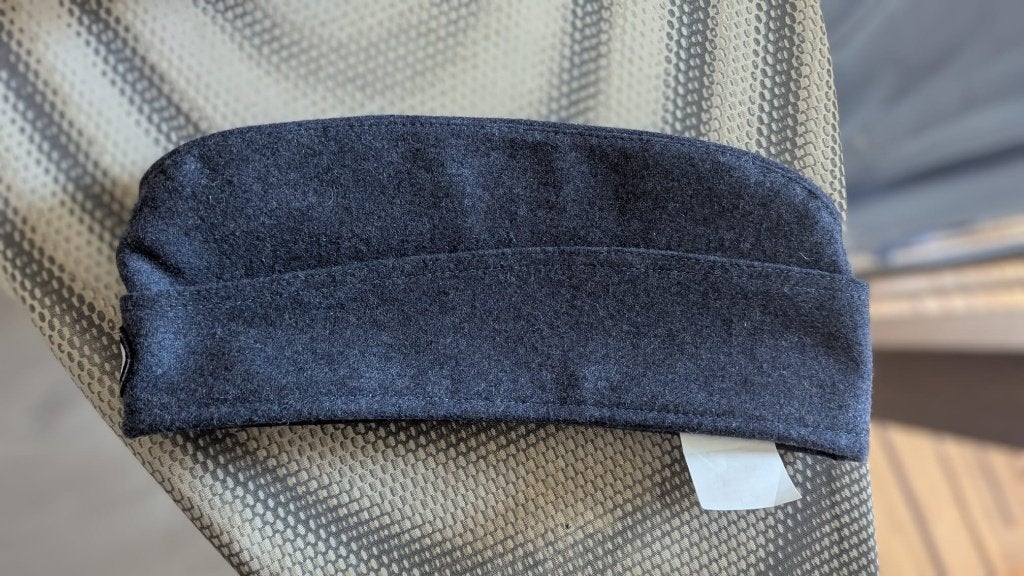 Duitse M40 Luftwaffe schiffchen / schuitje Repro, Ophalen of Verzenden, Luchtmacht, Nederland, Helm of Baret