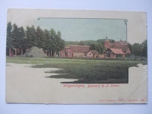 P252 Wageningen - Boerderij Rijks Landbouwschool - 1904, Verzamelen, Verzenden, Voor 1920, Gelopen, Gelderland