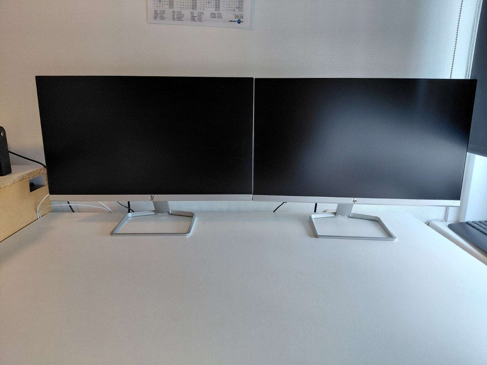 HP 24 inch monitoren (2 stuks) - Inclusief verhoger!, Computers en Software, Monitoren, Gebruikt, IPS, Full HD, Ophalen of Verzenden