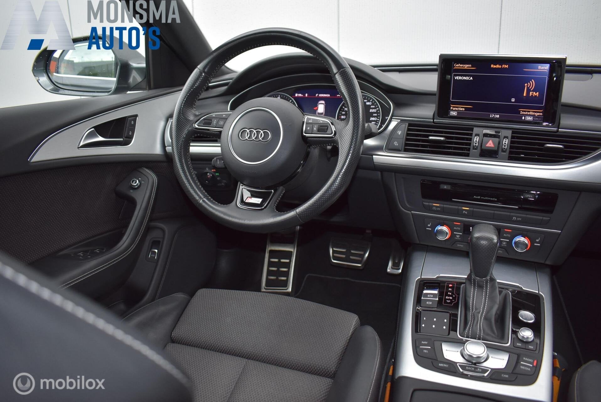 Audi A6 Avant 1.8 TFSI ultra S-Line Daytonagrijs Stoelverwar, Auto's, Audi, Leder en Stof, Origineel Nederlands, Automatische klimaatregeling
