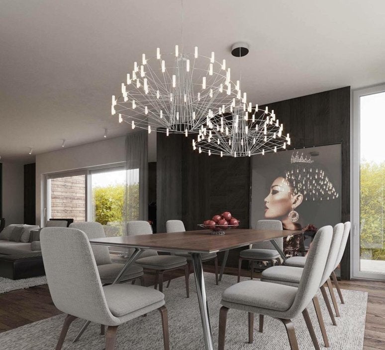 Moooi Coppélia Suspended Large LED design kroonluchter, Huis en Inrichting, Ophalen, Zo goed als nieuw